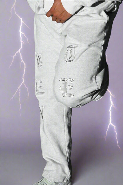 Experience ultimate comfort & flexibility with Tentenlv's Soft Grey Sweats.